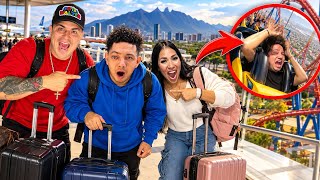 THE LITTLE MARCIAN WENT ON HIS FIRST TRIP | this was his reaction😱