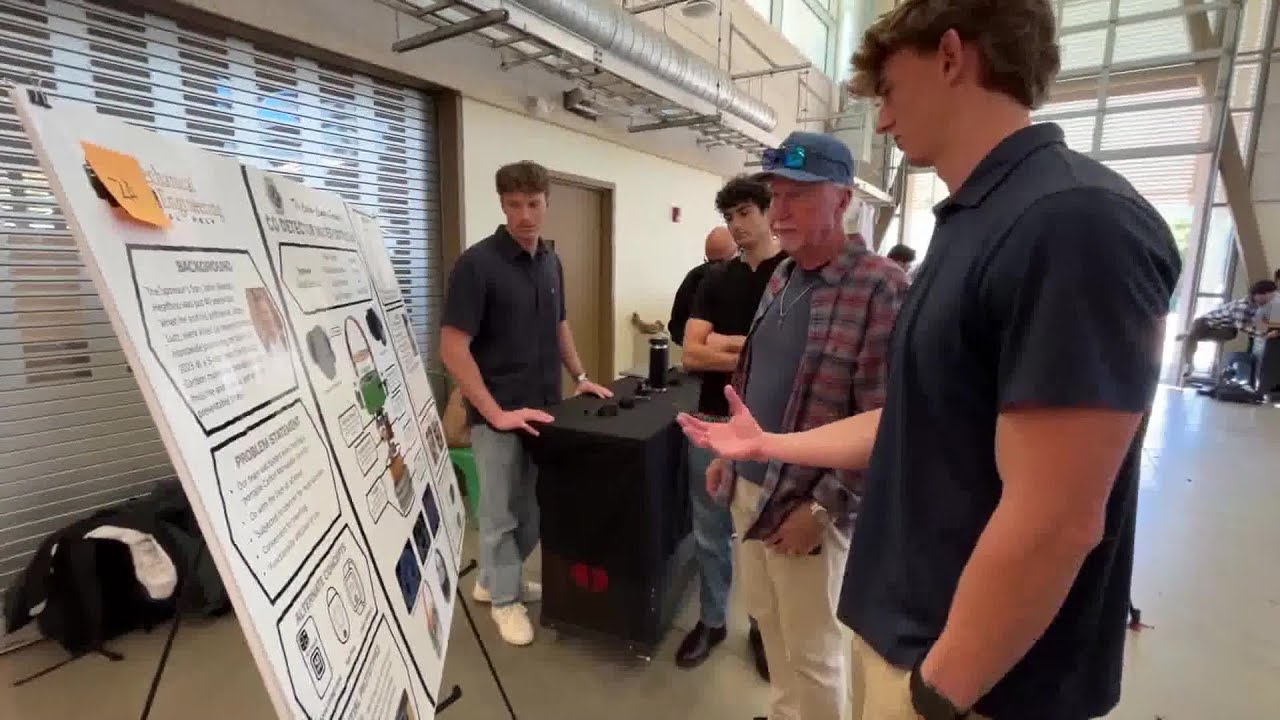 New Device Unveiled At Cal Poly Expo In Honor Of Late Graduate - YouTube