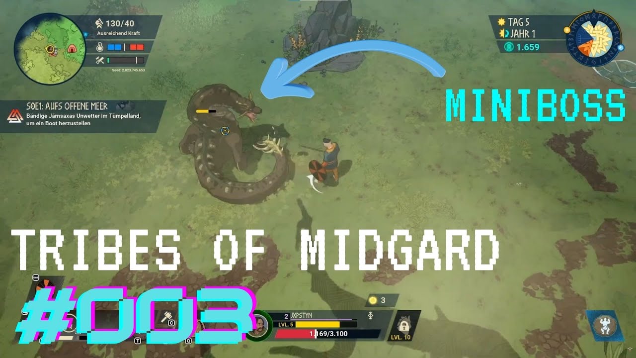 Miniboss besiegt in Tribes of Midgard 