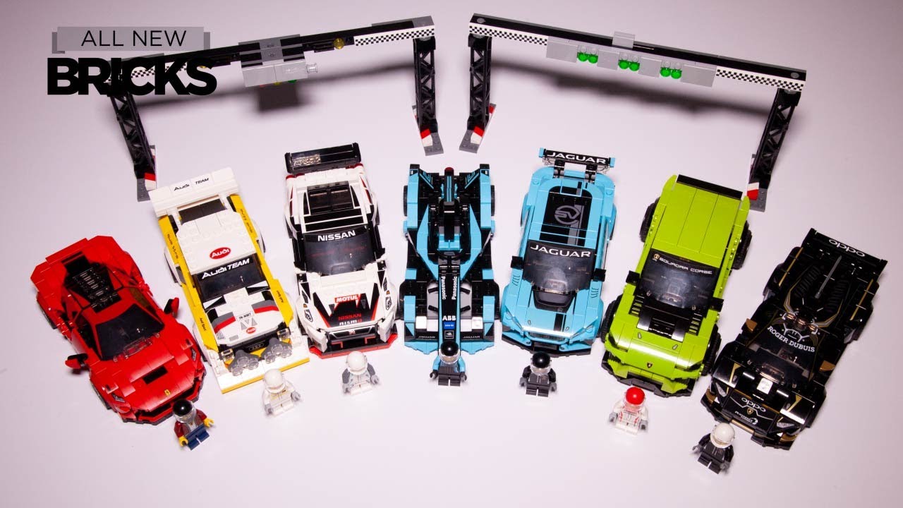 Lego Speed Champions All Sets from the 2020 Wave