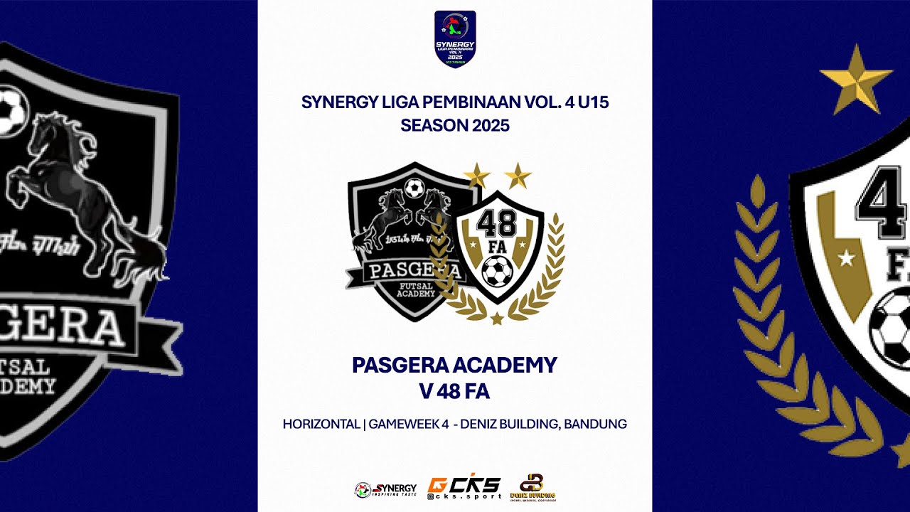 Pasgera Academy v 48 FA | Synergy Liga Pembinaan Vol. 4 U15 Season 2025
