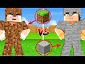 TOPRAK SET VS TAŞ SET! (Minecraft)