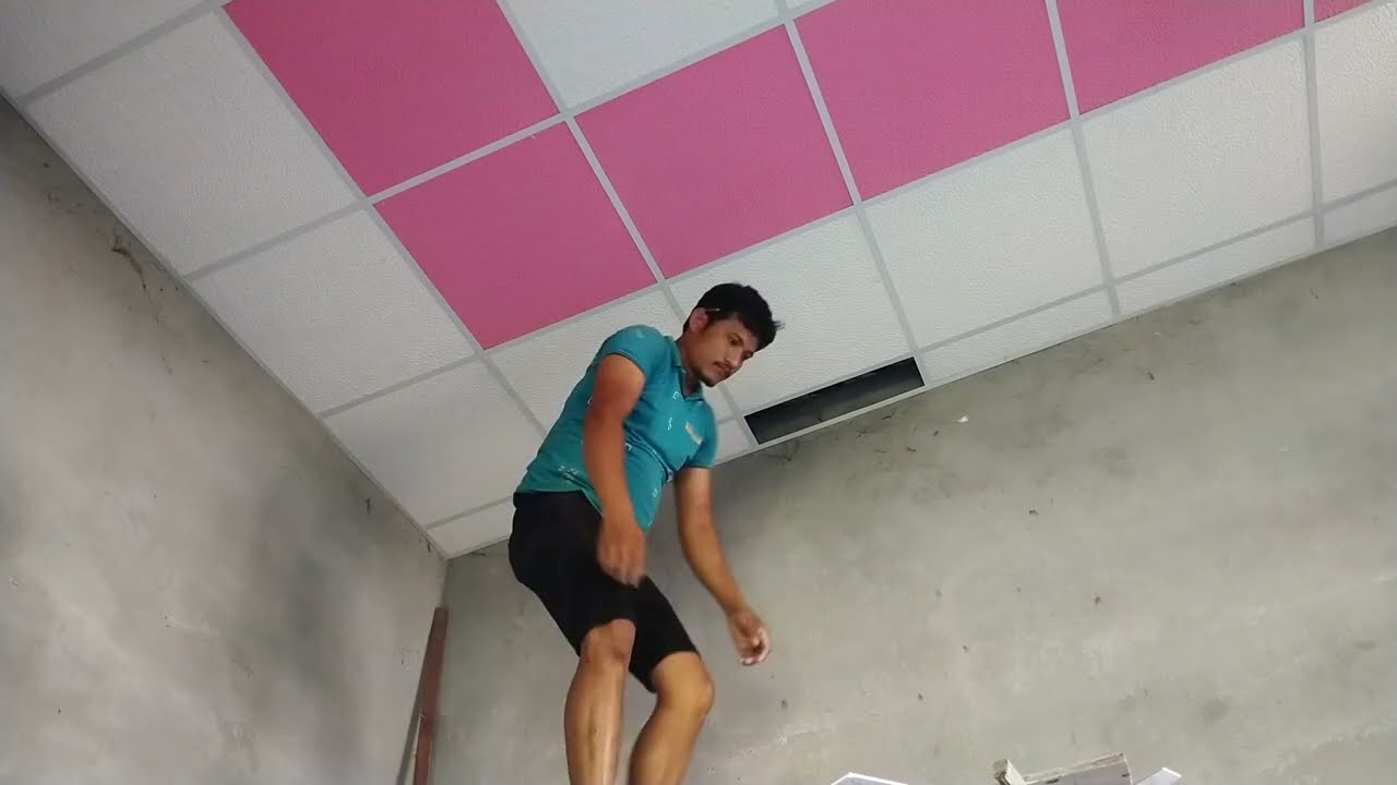 t ceiling AC board fitting