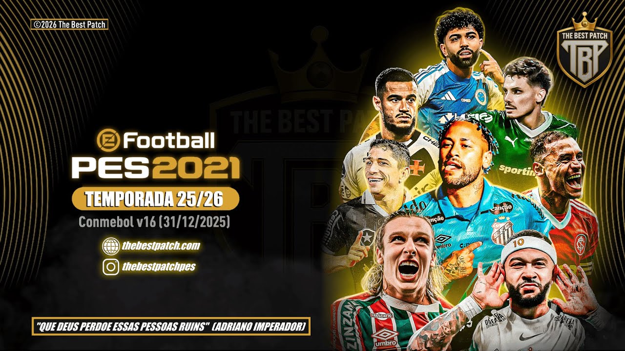 SAIU! 🏁 The Best Patch CONMEBOL V16! 🌎🎮