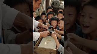 短片《80年代鸡毛换糖父亲的一天》你还记得小时候吃的麦芽糖吗？#80年代 #历史 #怀旧