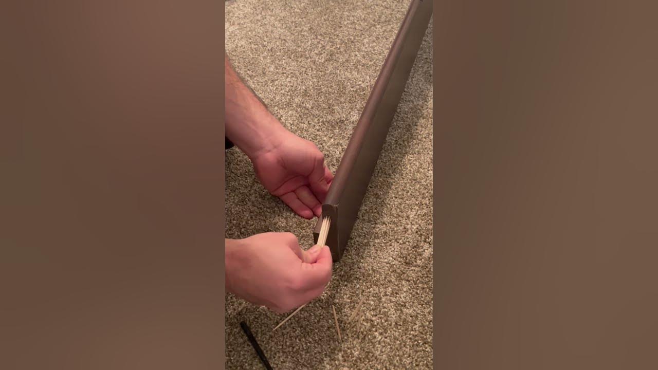 Missing IKEA hardware hack, quick n’ easy fix! 😳hacks ikea diy 