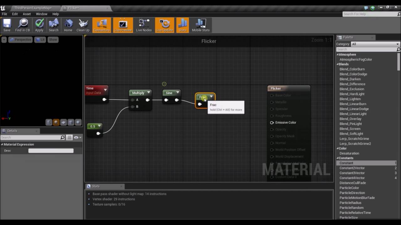 Unreal Engine 4 Light Flicker Tutorial YouTube