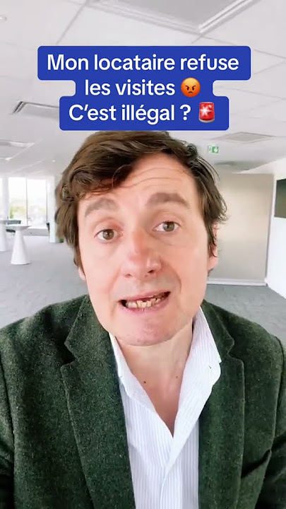 Mon #locataire refuse les visites 😡 Illégal ?  #location #info