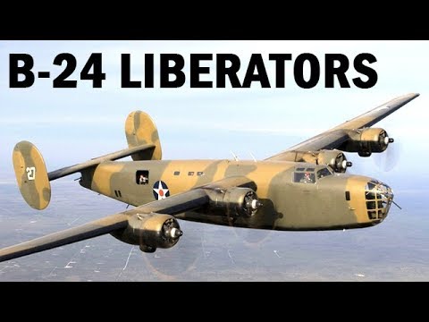 b 24 liberators over