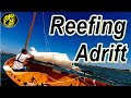 Lug Sail Reefing, first try on my Goat Island Skiff.