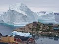 Грозит наводнением и цунами - разрушения айсберга в Гренландии  of the iceberg in Greenland
