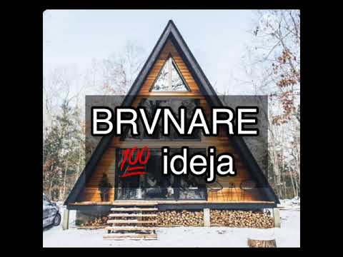 BRVNARE - Drvene kuće 💯 ideja🏠