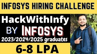 HackWithInfy 2022 Infosys Coding Competition ||  HackWithInfy 2022 for 2023, 2024, 2025 Graduates