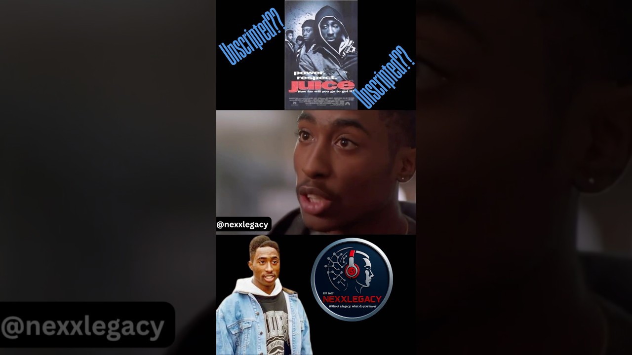 The intense scene between Bishop (Tupac Shakur) and Q (Omar Epps) in Juice was partially ad-libbed