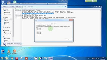 mengatasi gagal instal ulang program acosys