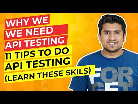 Video: Varför behöver vi API-testning?