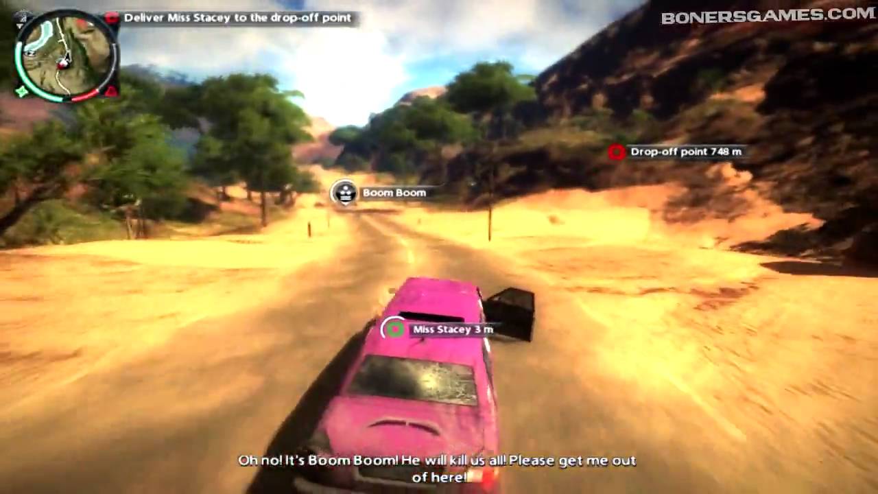 Just Cause 2 PC 13 Driving Miss Stacey YouTube
