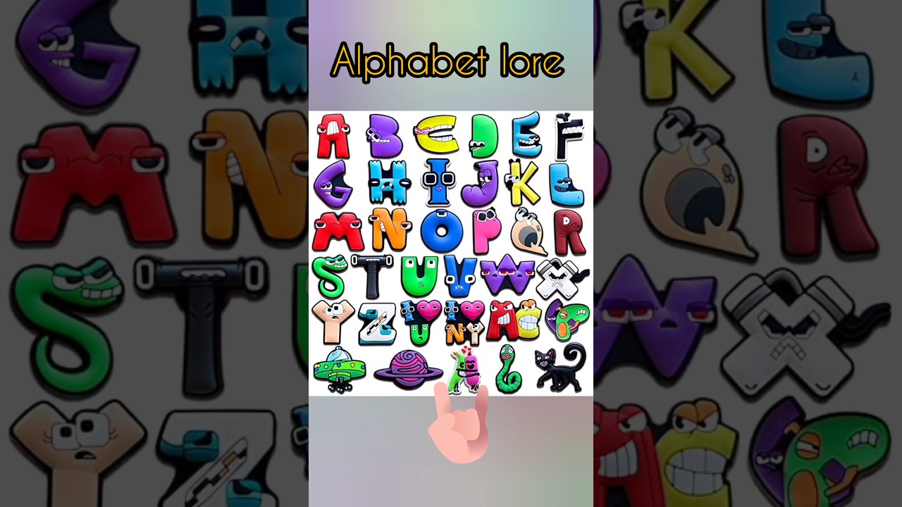 ALPHABET LORE BAND (A-Z..) BUT EVERYONE IS LETTER V! #typ #foryou