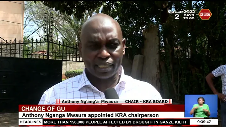 Anthony Nganga appointed KRA chairperson