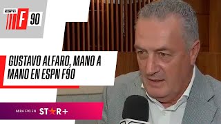 "EL VESTUARIO POST MADRID NO ERA FÁCIL": Gustavo Alfaro, MANO A MANO con #ESPNF90