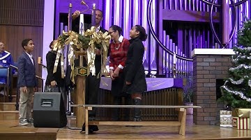 Lighting the Third Advent Candle