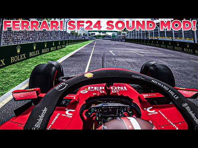 NEW Ferrari SF24 Sound MOD! class=