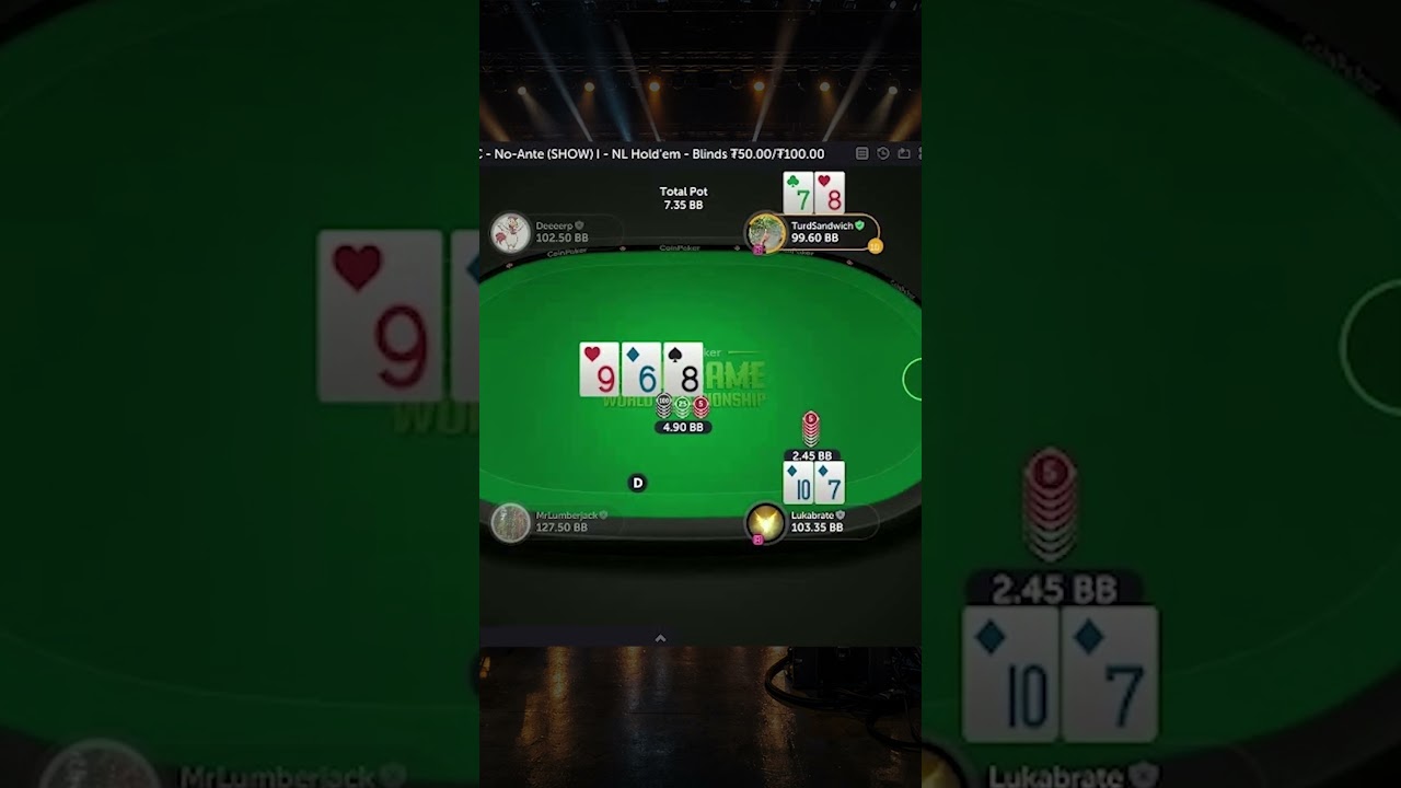 Lukabrate hits the NUTS on the flop and tries to get max value vs. Turd 