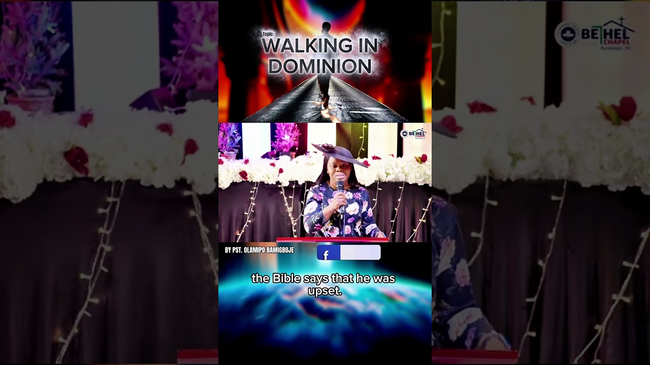 ‘Walking in Dominion’ by Pst. Olamipo Bamigboje #rccgbethelchapel #gospelshorts #churchservice #bc
