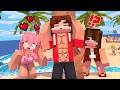 MAIZEN JJ Sister Love at the Beach!   Minecraft Animation JJ &amp; Mikey