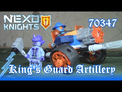 [ОБЗОР ЛЕГО] NEXO KNIGHTS 70347 Самоходная артиллерийская установка королевской гвардии