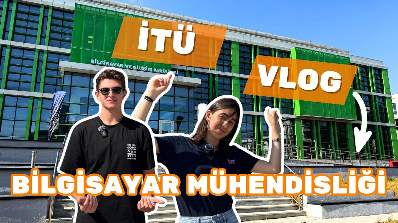 İTÜ BİLGİSAYAR MÜHENDİSLİĞİ TANITIM VLOG | Bölüm Tanıtım Vlogları #10