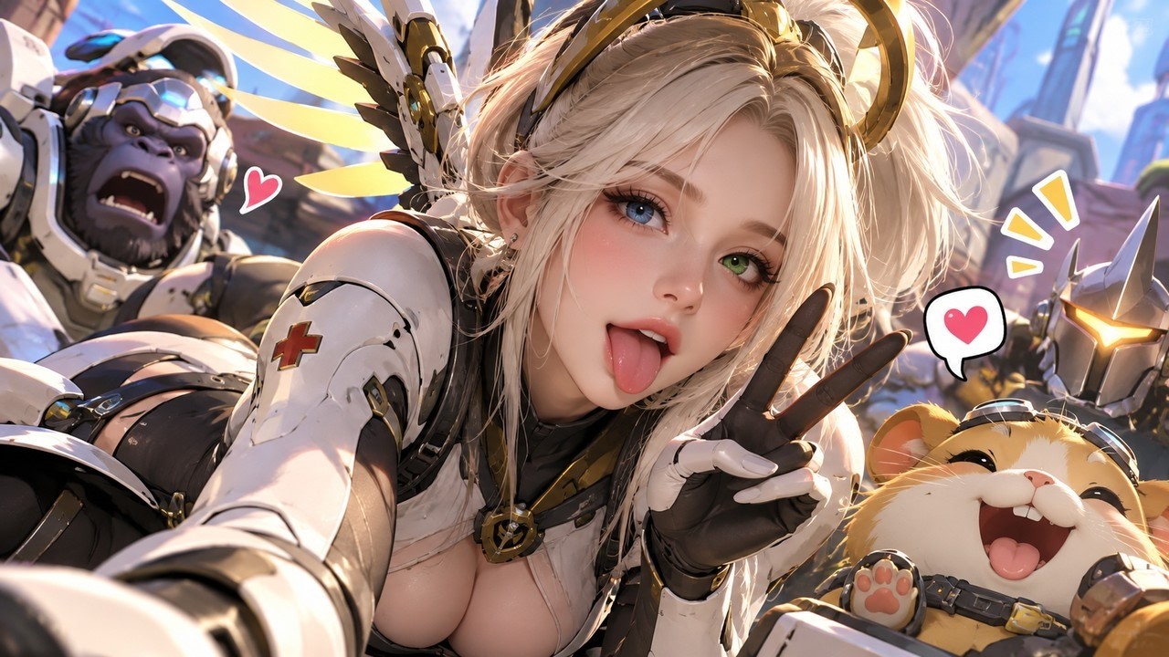 Vamos con todo a acabar con los enemigos | Overwatch | Litzy Lee