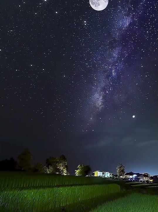 suasana langit malam