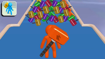 Giant Hammer 🔨⚒🔨  Max Level - All Levels Gameplay (iOS & Android) Walkthrough Part 2