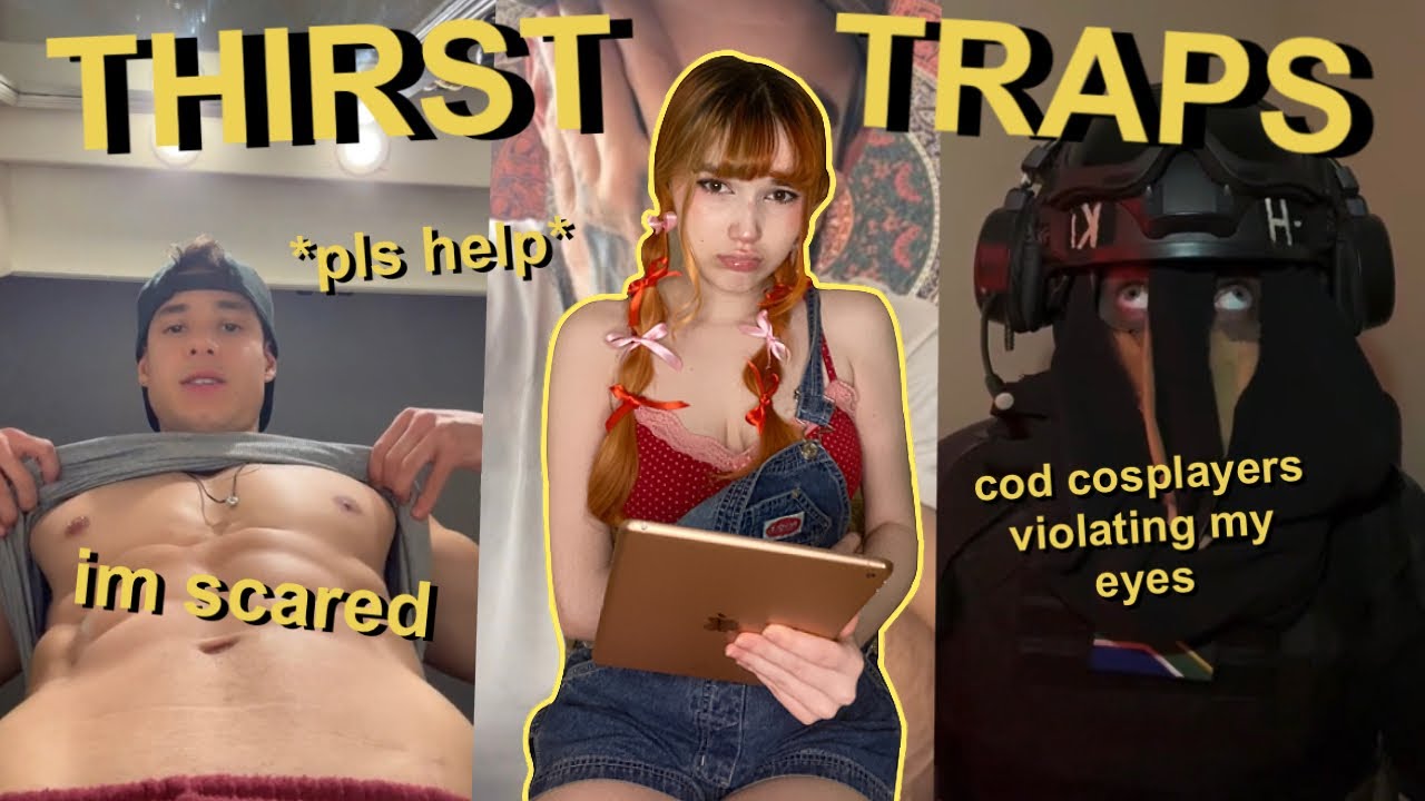 watching tiktok thirst traps until i spiral.. *painful*
