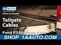 How To Replace Tailgate Cables Ford 1992-96 F150 F250 F350