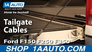 How To Replace Tailgate Cables Ford 92-96 F-150/250/350