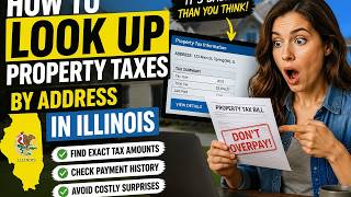 How to look up property taxes by address in Illinois