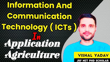 ICTs in Application Agriculture!#agriculture#extension#education#icarnet#asrbnet#srf#socialscience!