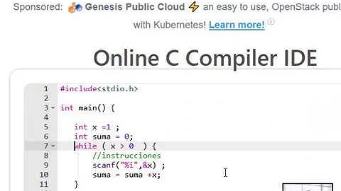 Ciclo While Lenguaje C