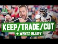 Fantasy Football 2021 - Keep/Trade/Cut + Wentz Worries, Paper Mario’s MCL - Ep. 1081