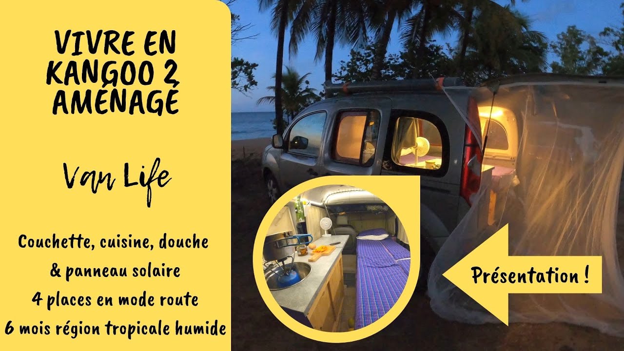 Présentation de mon Kangoo 2 aménagé 🚐 Van Life