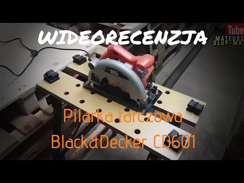 Black&Decker CD601 pilarka tarczowa 55mm Wiedorecenzja - YouTube