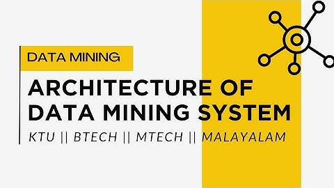 𝗗𝗔𝗧𝗔 𝗠𝗜𝗡𝗜𝗡𝗚 𝗠𝗼𝗱𝘂𝗹𝗲 𝟭 || 𝗔𝗥𝗖𝗛𝗜𝗧𝗘𝗖𝗧𝗨𝗥𝗘 𝗢𝗙 𝗗𝗔𝗧𝗔 𝗠𝗜𝗡𝗜𝗡𝗚 𝗦𝗬𝗦𝗧𝗘𝗠 || 𝗞𝗧𝗨 𝗕𝗧𝗘𝗖𝗛 𝗠𝗧𝗘𝗖𝗛 || 𝗠𝗔𝗟𝗔𝗬𝗔𝗟𝗔𝗠
