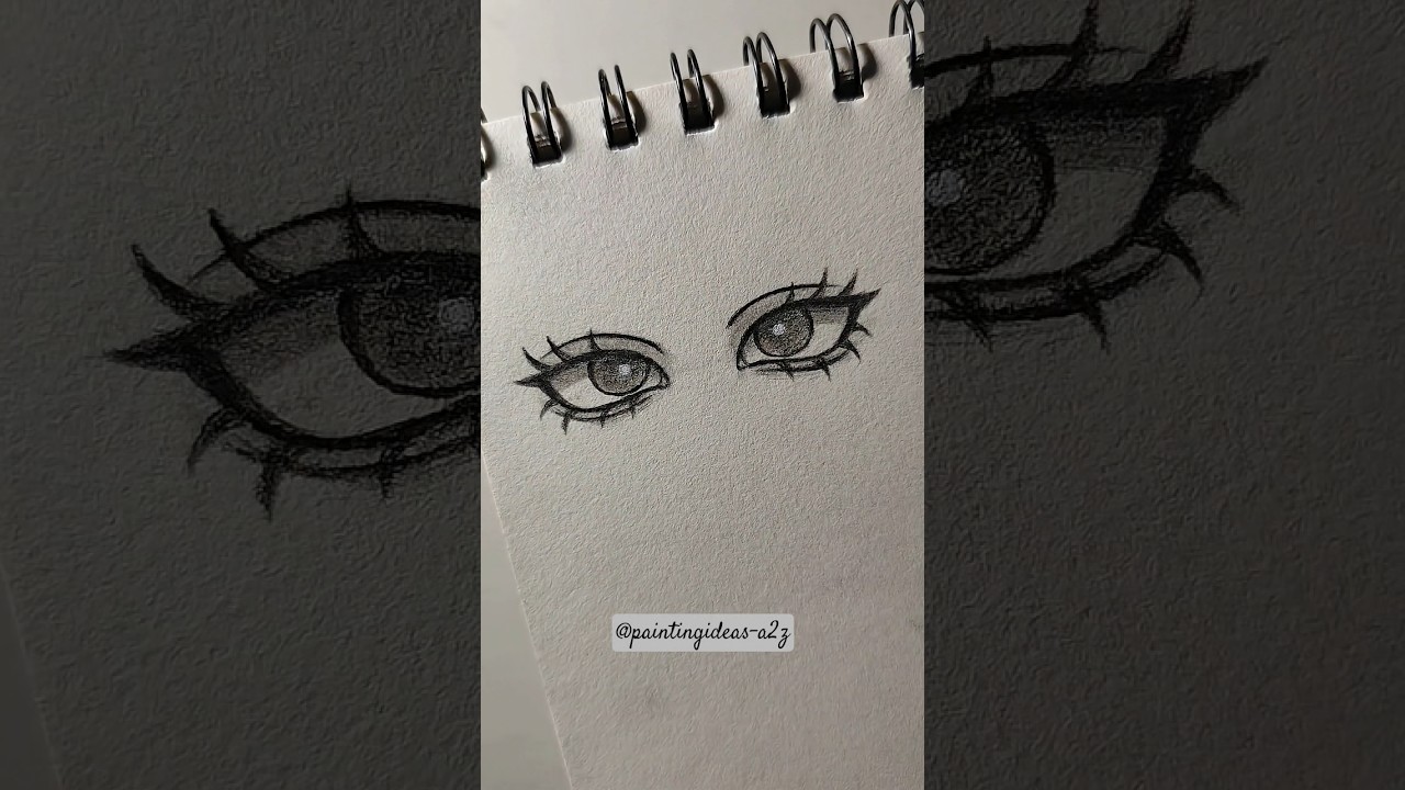 Drawing Girl Eyes ✨ Easy & Realistic Eye Sketch | 