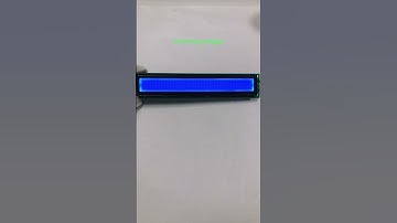 The manufacturer produces 40*2 character dot matrix liquid crystal modules, blue. #display