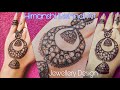 Simple jewellery mehndi design for back hands  2020  himanshis mehendi art