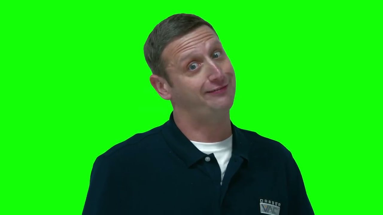 Tim Robinson You Sure About That Green Screen