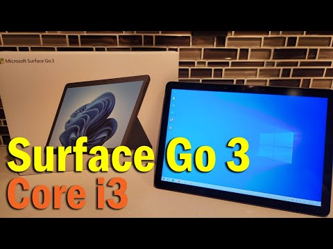 The Microsoft Surface Go 3 Core i3 Tablet | Unboxing & Review #surface