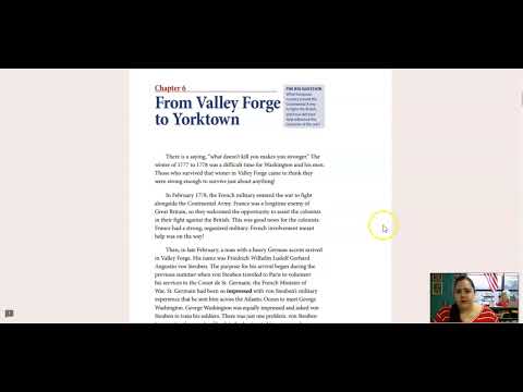 4th Grade CKLA ELA - Unit 7 Lesson 10 American Revolution: The French Intervention — History video cover
